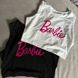 -Sold Individually- “Barbie” Crop Tank Top-Various sizes
